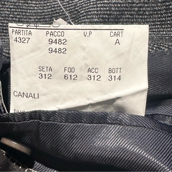 Canali Double Faced Overcoat 100% Wool - 54L - Picture 6 of 8